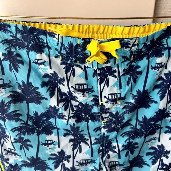 Laguna Boy Drawstring Elastic waist Board Shorts Swim trunk SIZE YOUTH XL 18/20 - Picture 3 of 5